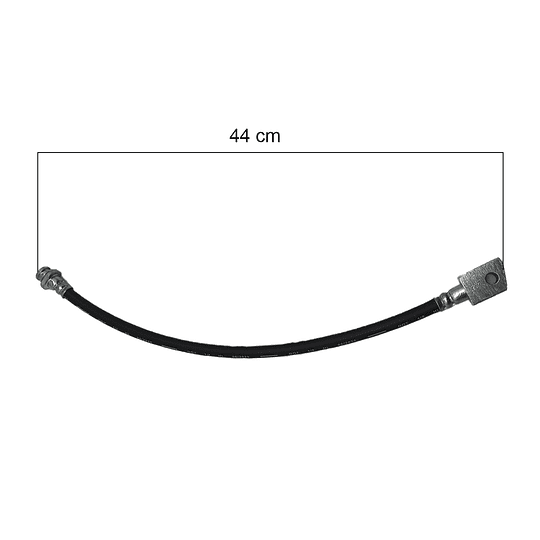 Manguera de Freno Trasero Brake Pak Para Chevrolet Luv 2000