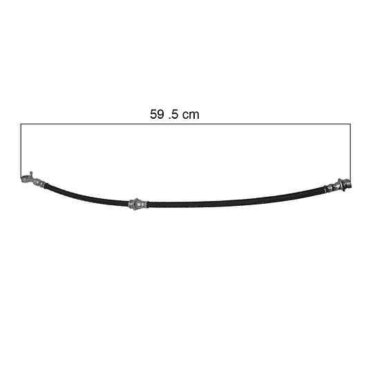 Manguera de Freno Delantero HBC Para Nissan Versa 
