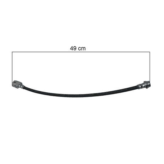 Manguera de Freno Trasero HBC Para Chevrolet Rodeo