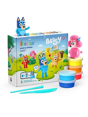 HeyClay - Caixa 15Un Bluey and Friends