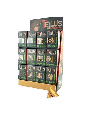 Quebra Cabeças em bambu