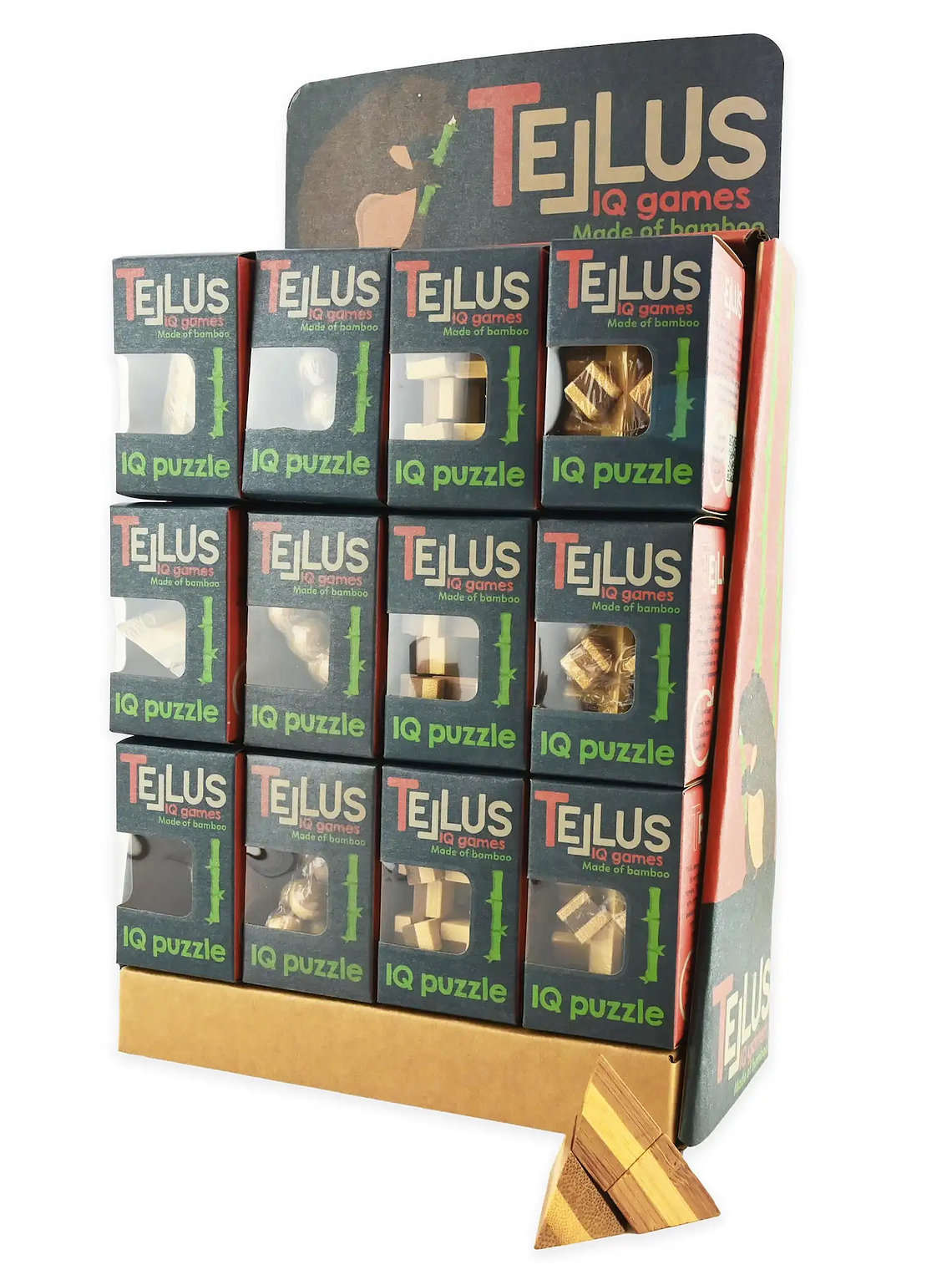 Quebra Cabeças em bambu 1