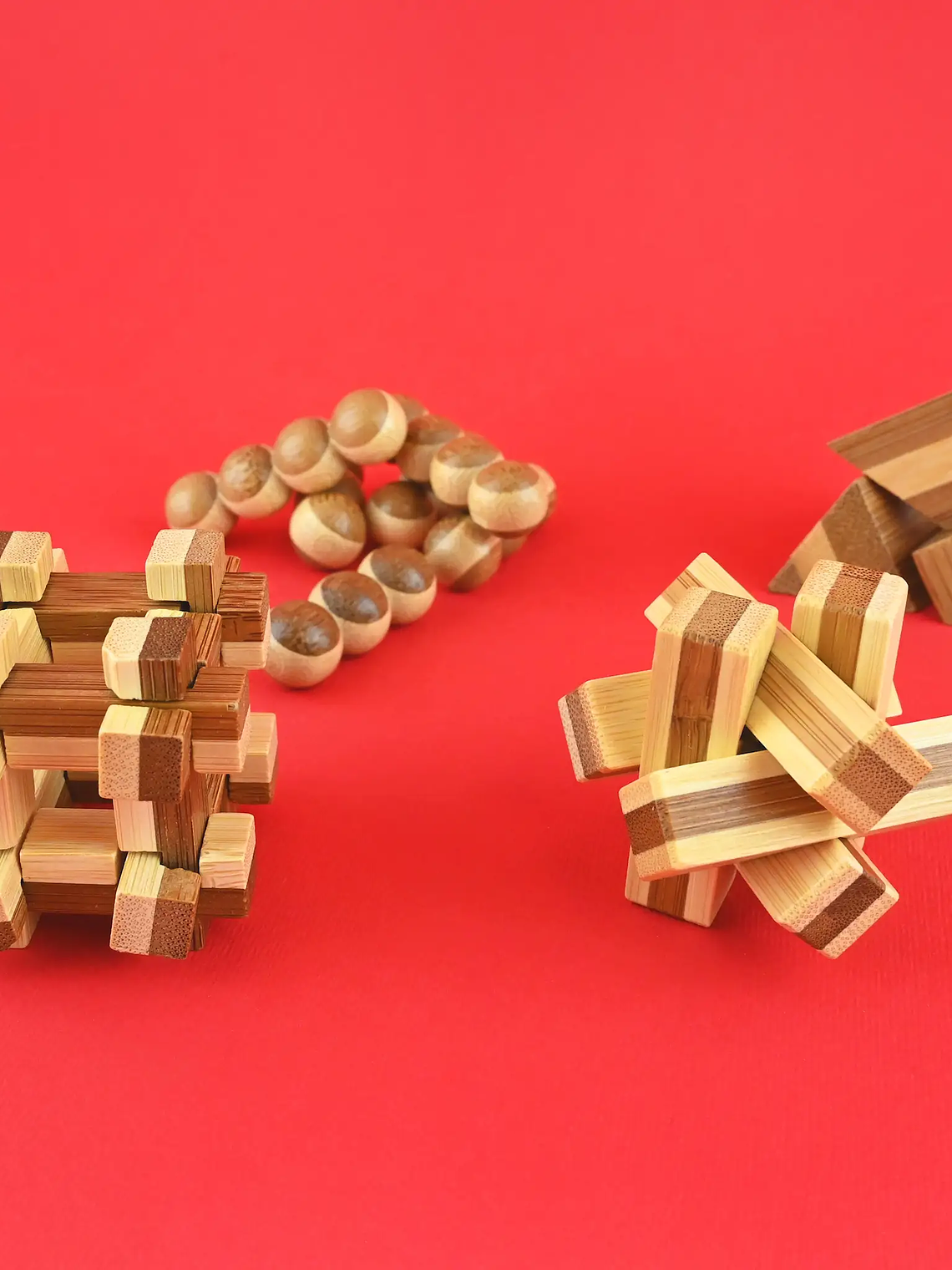 Quebra Cabeças em bambu 2