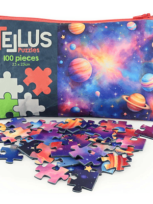 Puzzle em estojo - Espaço