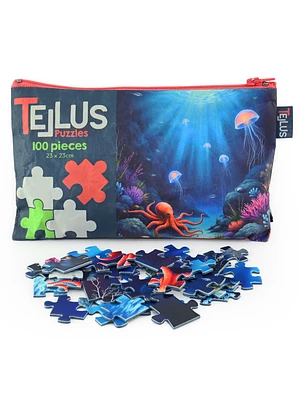 Puzzle em estojo - Oceano