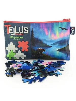 Puzzle em estojo - Luzes Nórdicas