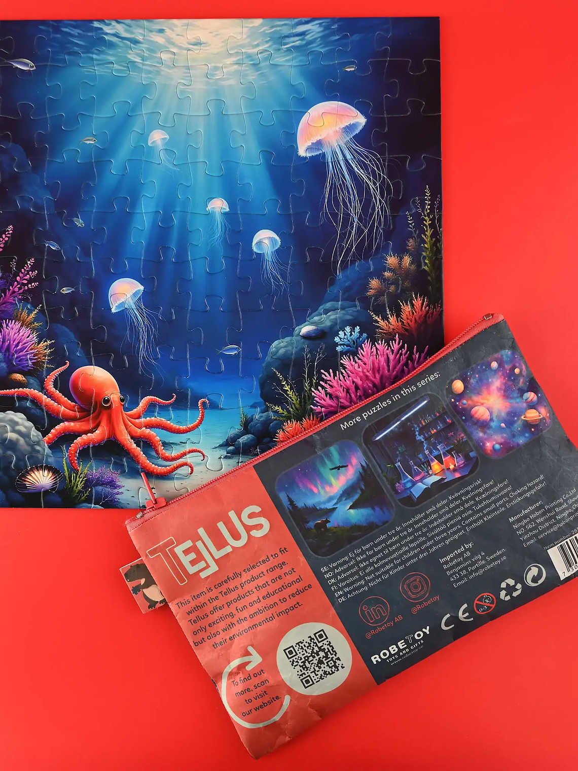 Puzzle em estojo - Oceano 2