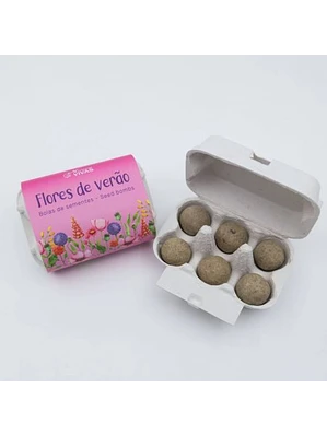 Bolas de Sementes - Flores de Verão