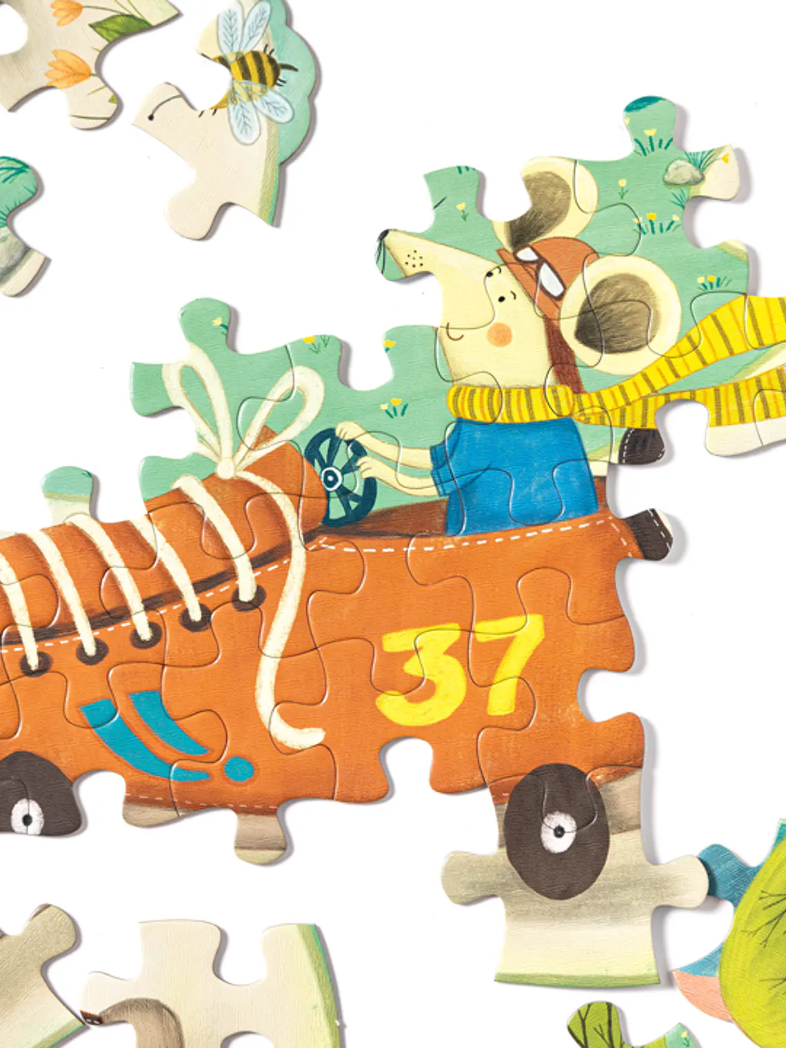 Bigodes Velozes - Livro + Puzzle 4