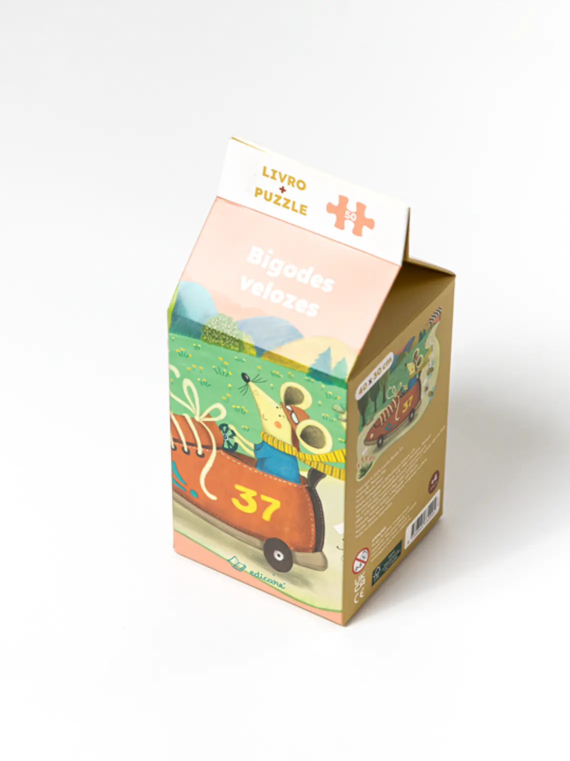 Bigodes Velozes - Livro + Puzzle 5