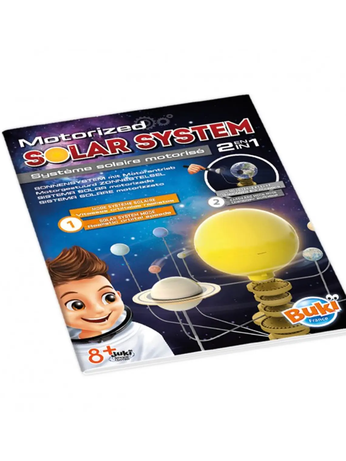 Sistema solar motorizado 26 cm c/ mov. realista orbita 3