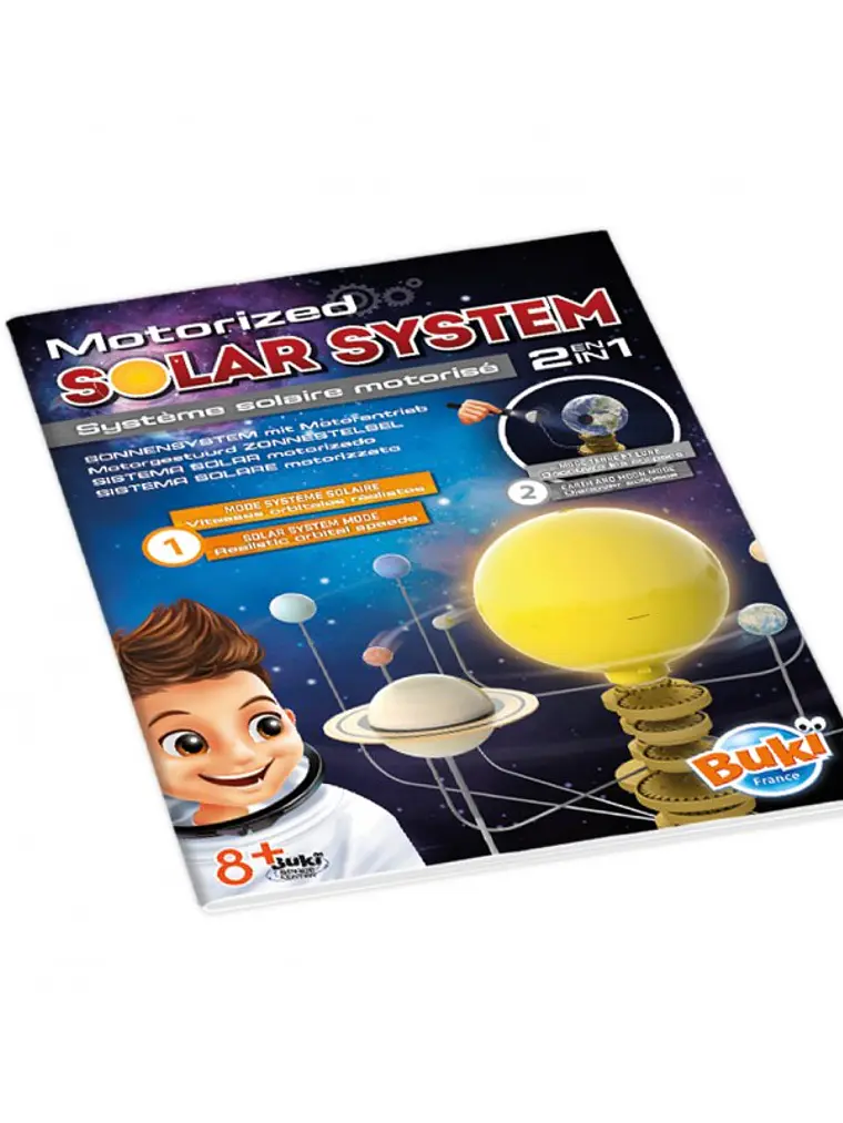 Sistema solar motorizado 26 cm c/ mov. realista orbita 3