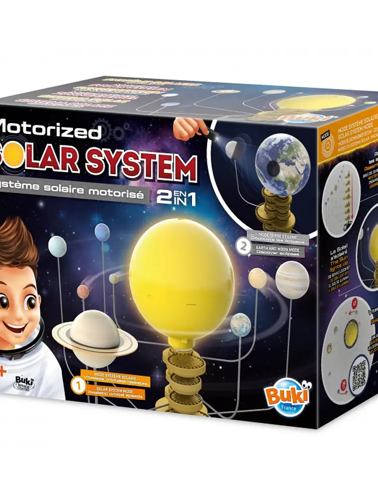 Sistema solar motorizado 26 cm c/ mov. realista orbita 1