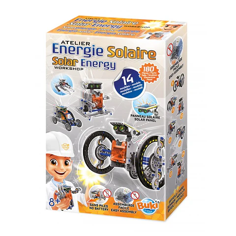 Energia solar 14 em 1 - 180 pcs