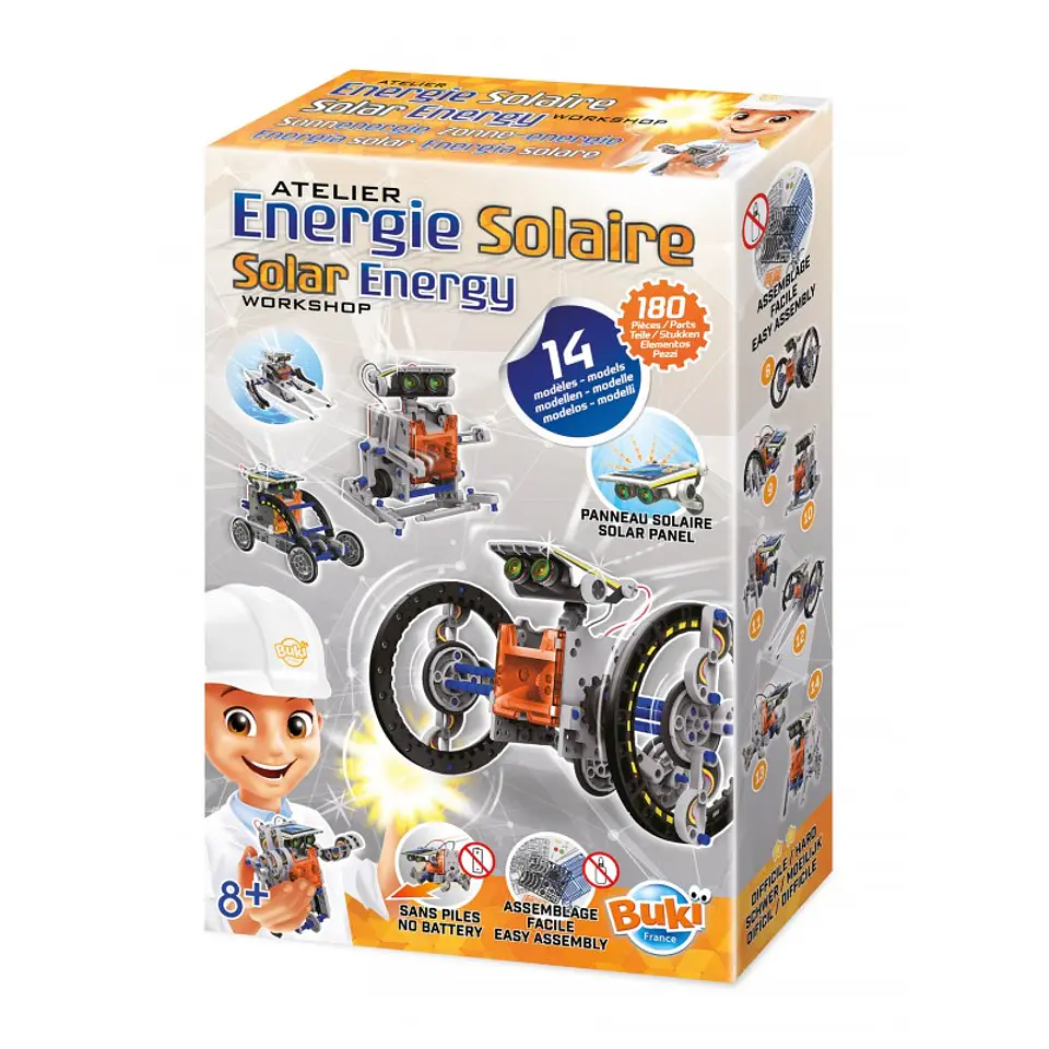 Energia solar 14 em 1 - 180 pcs 1