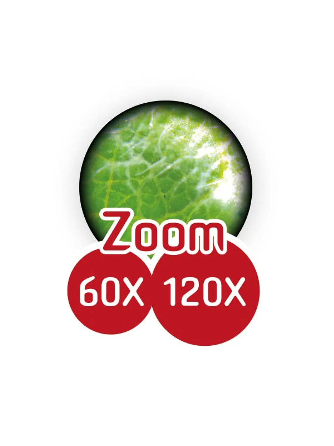 microscopio bolso 120X c/ adaptador smartphone 3