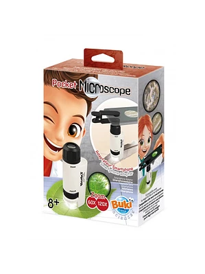 microscopio bolso 120X c/ adaptador smartphone