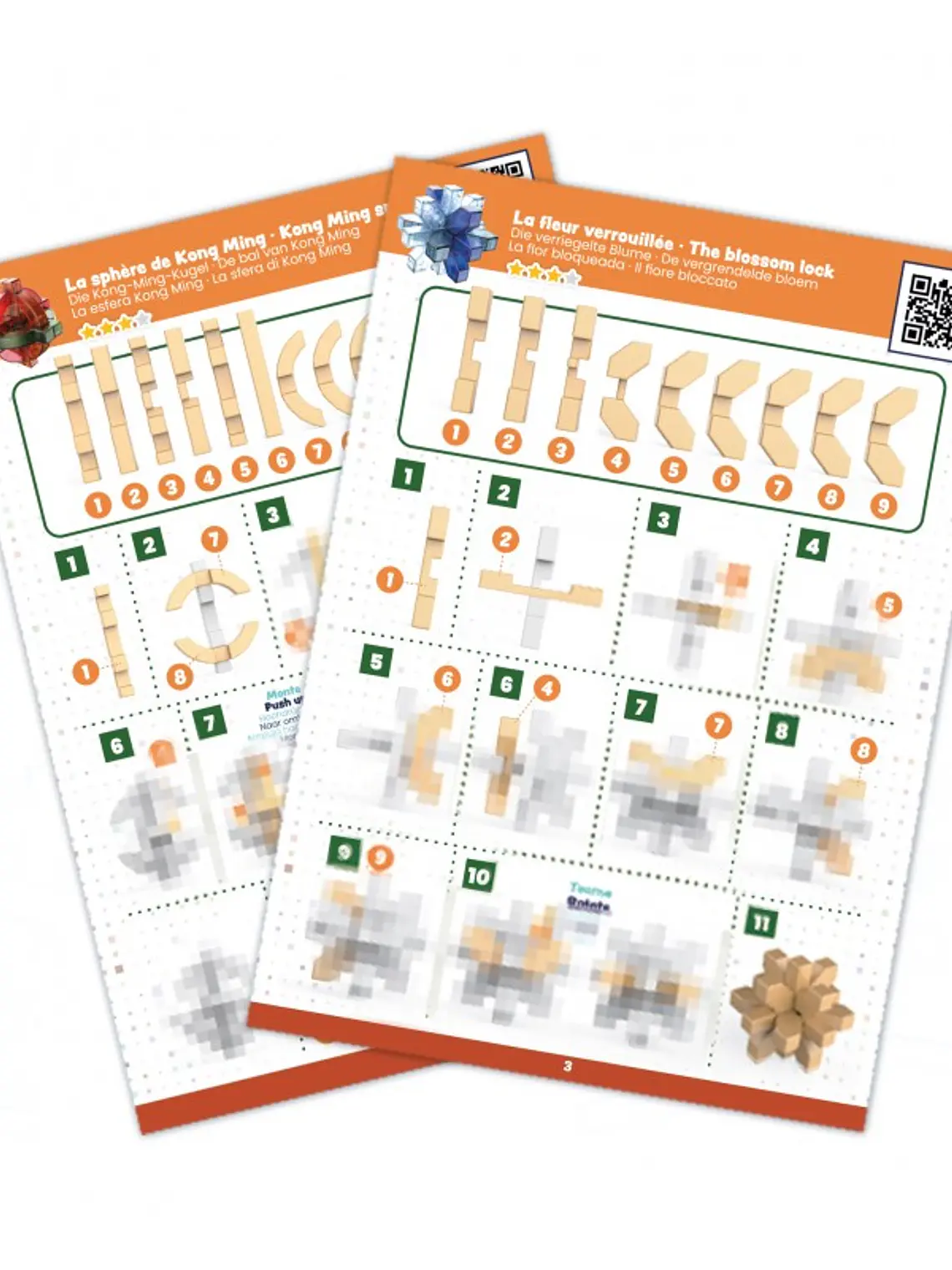 Quebra cabecas expert 3 pcs 3