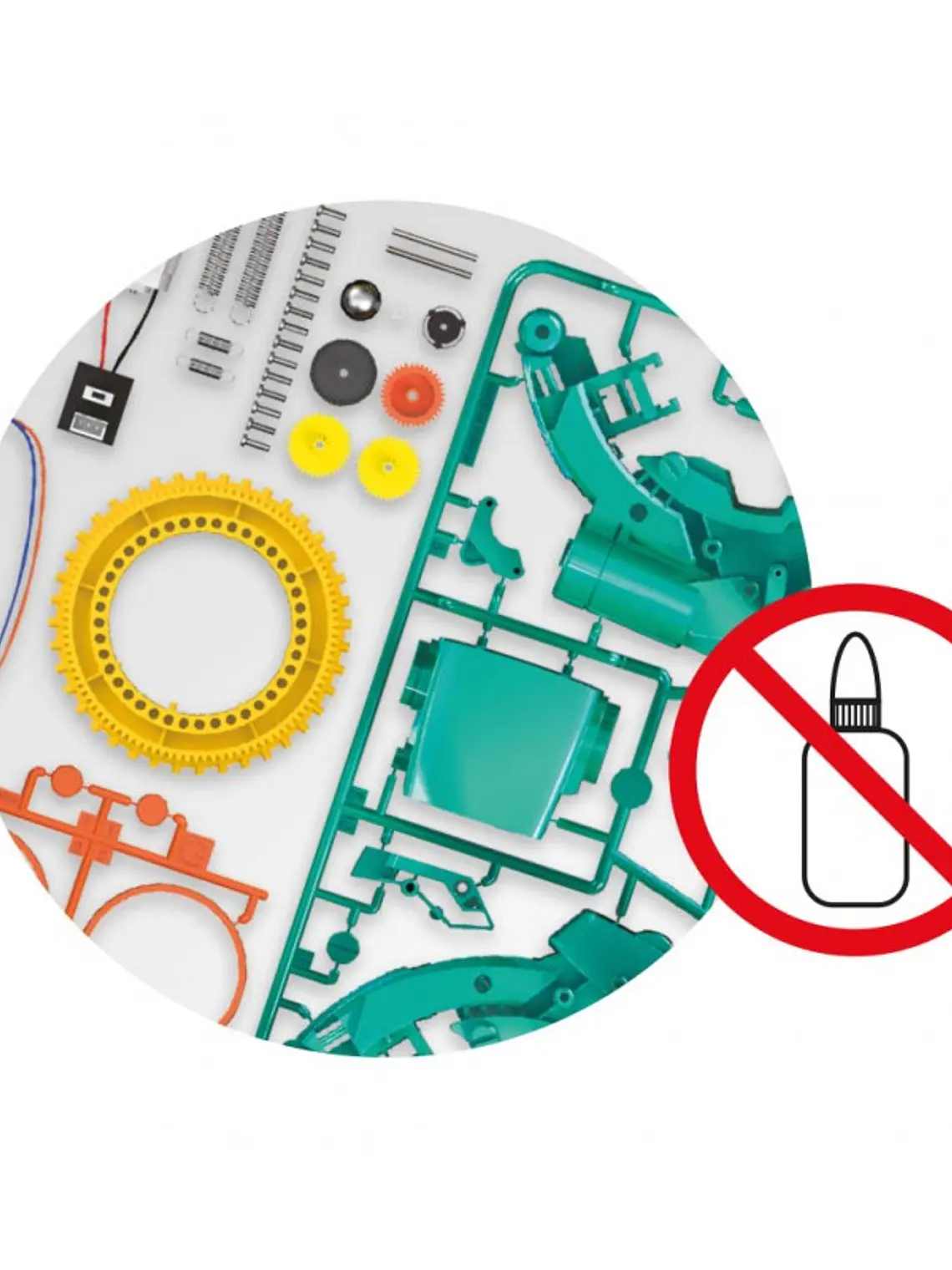 Robot Kodo 200 pcs 5 funcoes escreve/joga/leva 3