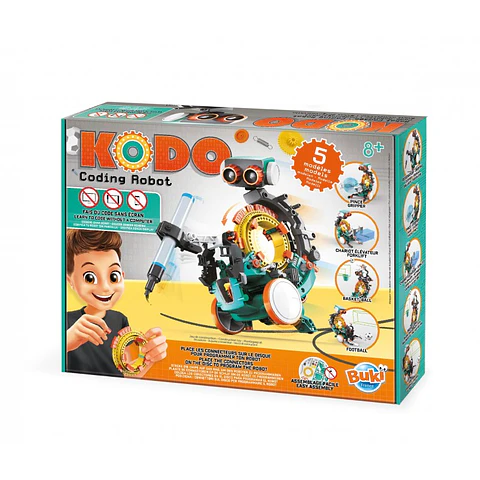 Robot Kodo 200 pcs 5 funcoes escreve/joga/leva