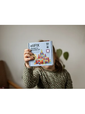 Magnetic Tiles 50 peças - Travel Kit