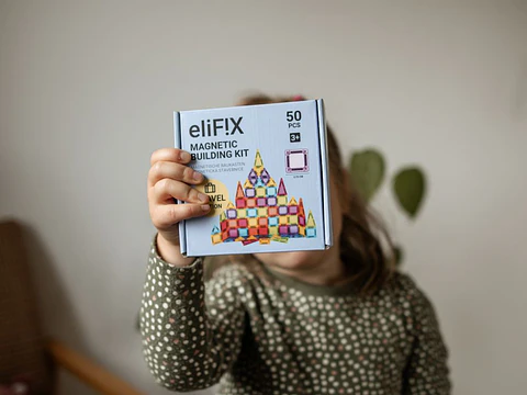 Magnetic Tiles 50 peças - Travel Kit