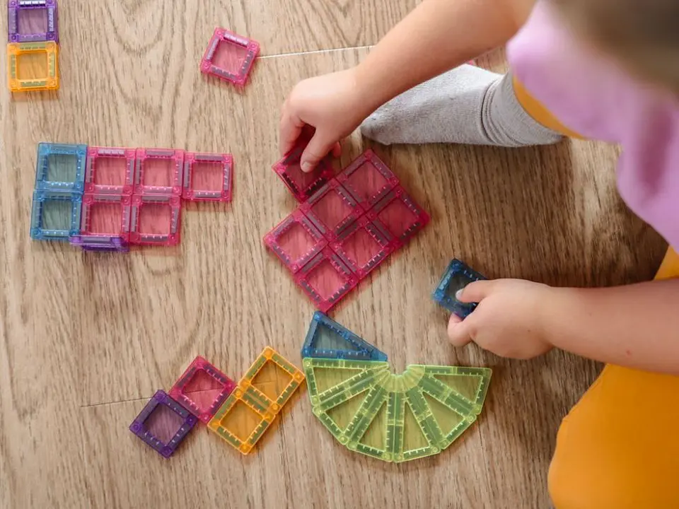 Magnetic Tiles 50 peças - Travel Kit 3