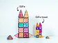 Magnetic Tiles - 100 Peças - Travel Kit - Thumbnail 3