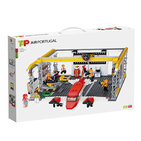 Set de construção - Hangar Estacionamento TAP