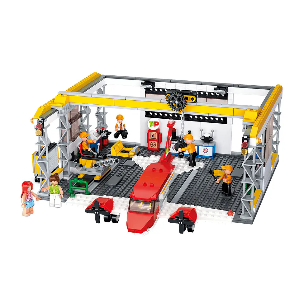 Set de construção - Hangar Estacionamento TAP 2
