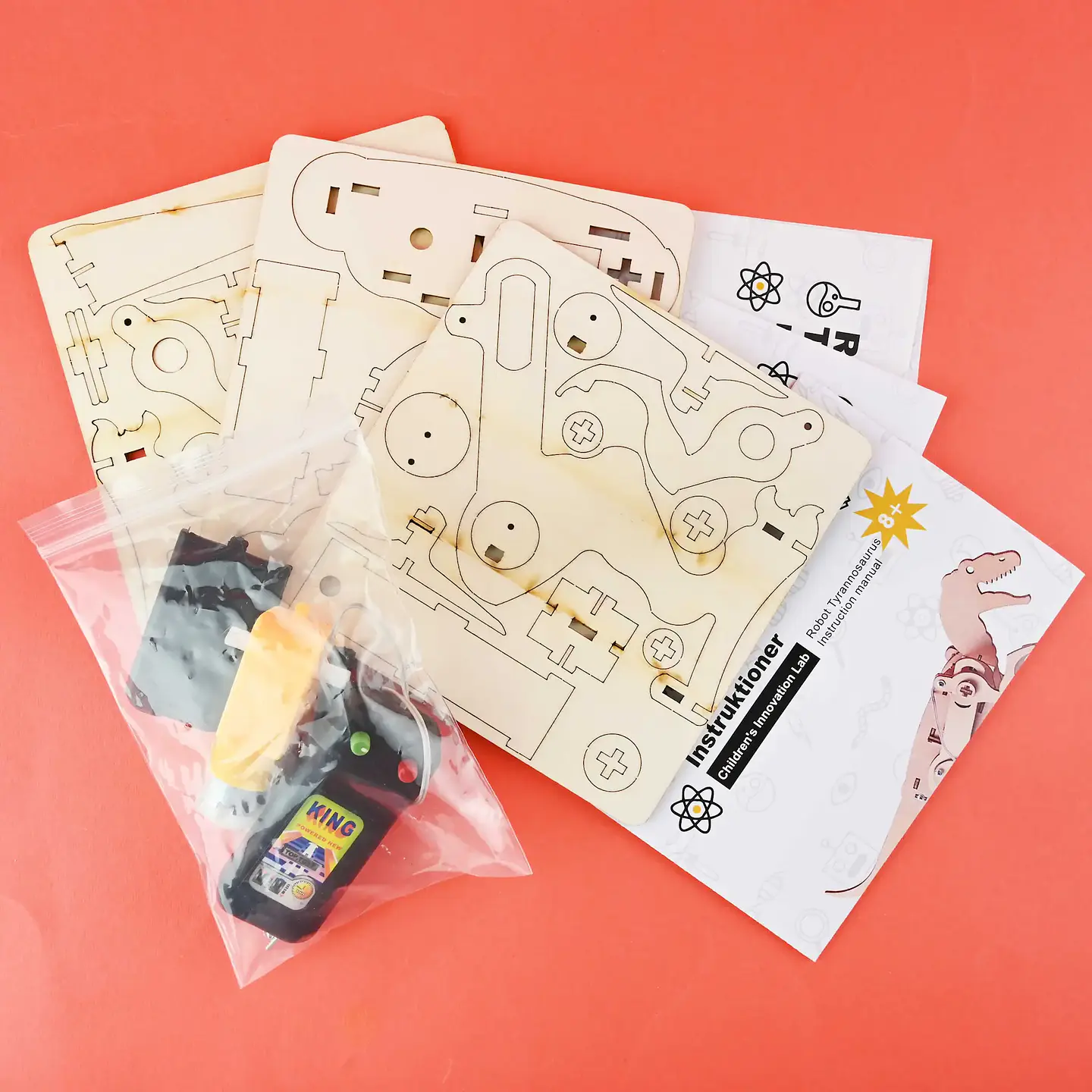 Kit DIY - Dinossauro Mecânico 2