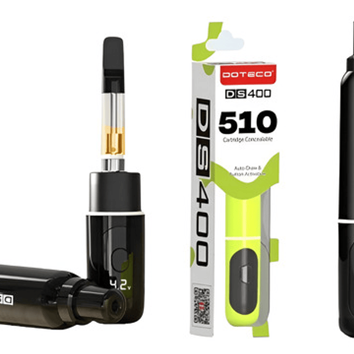 Vaporizador Discreto Doteco Ds400 Para Cartridge / Cbd / Wax 1