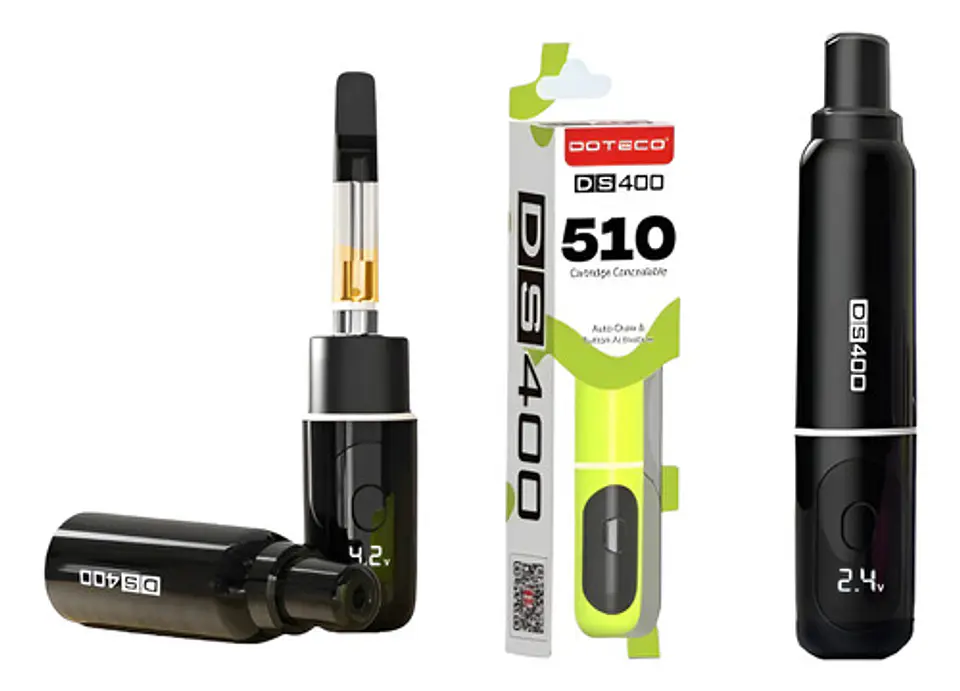 Vaporizador Discreto Doteco Ds400 Para Cartridge / Cbd / Wax 1