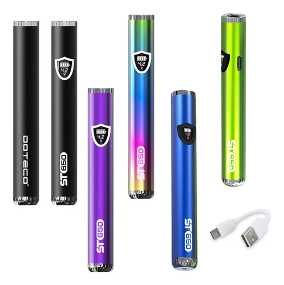 10 x  Vaporizador Premium Smart Doteco St650 Para Cartridges 3
