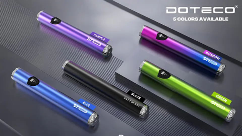 10 x  Vaporizador Premium Smart Doteco St650 Para Cartridges 4