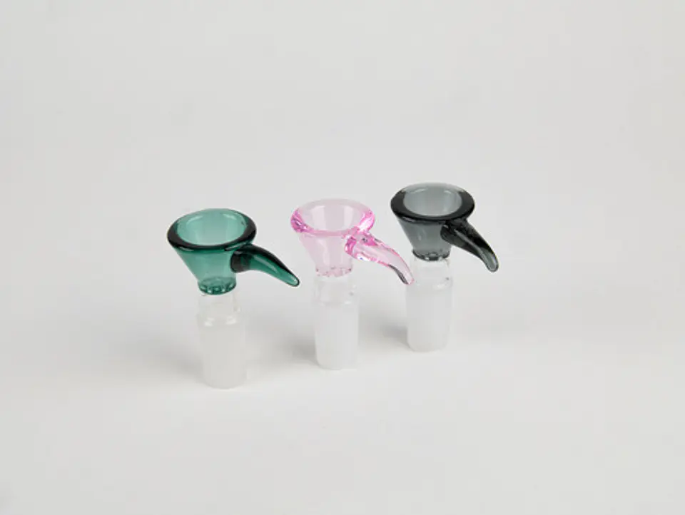 Bong Pyrex Unico | Fluor Mushrooms 30cm | + Quemador Gratis 4