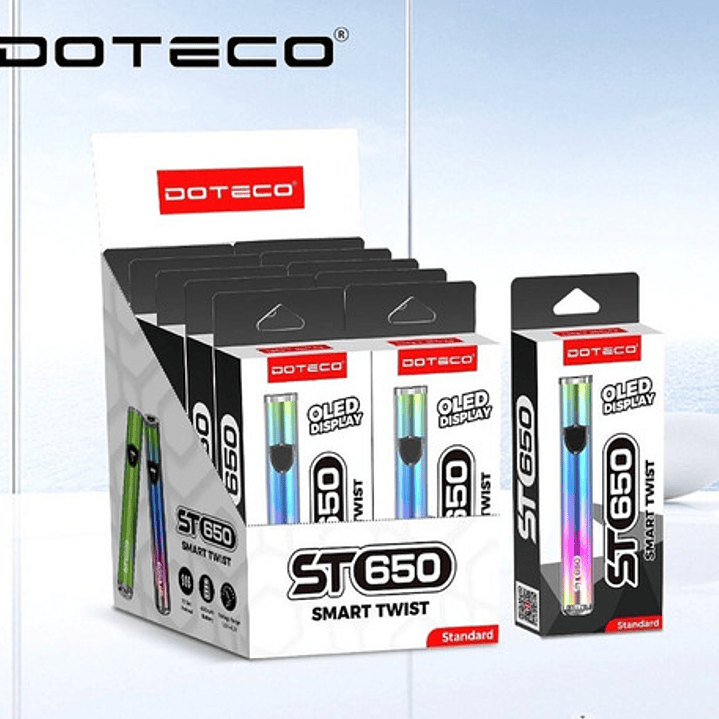 Vaporizador Premium Smart Led Doteco St650 Para Cartridges 2