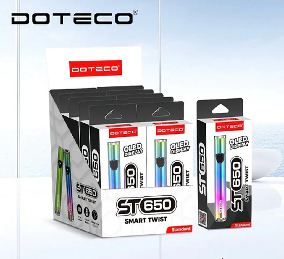 Vaporizador Premium Smart Led Doteco St650 Para Cartridges 2