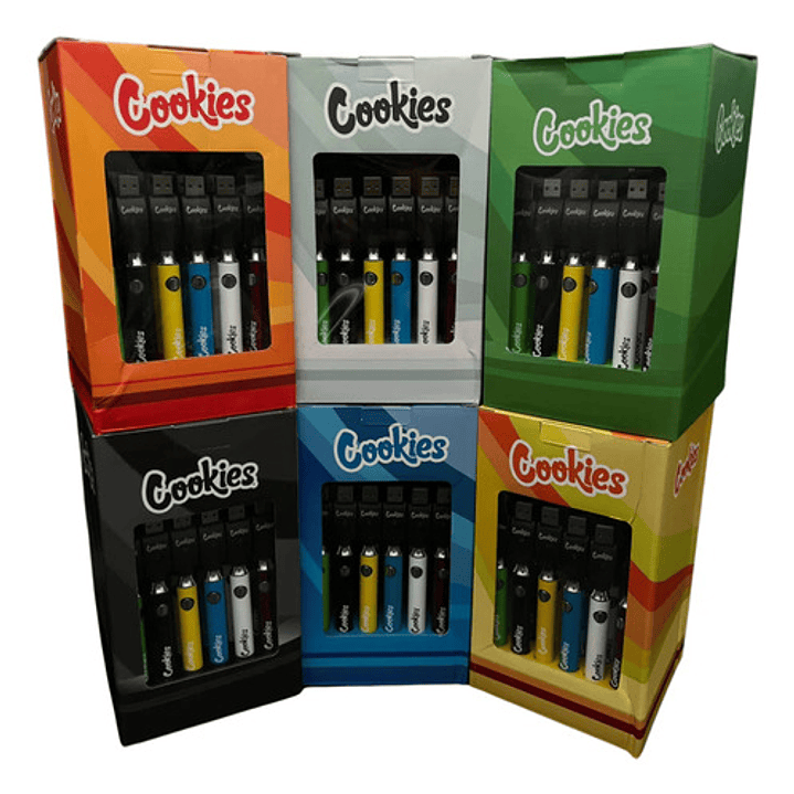 Vaporizador Cookies Twist 900mah Pack 30unidades Original. 3