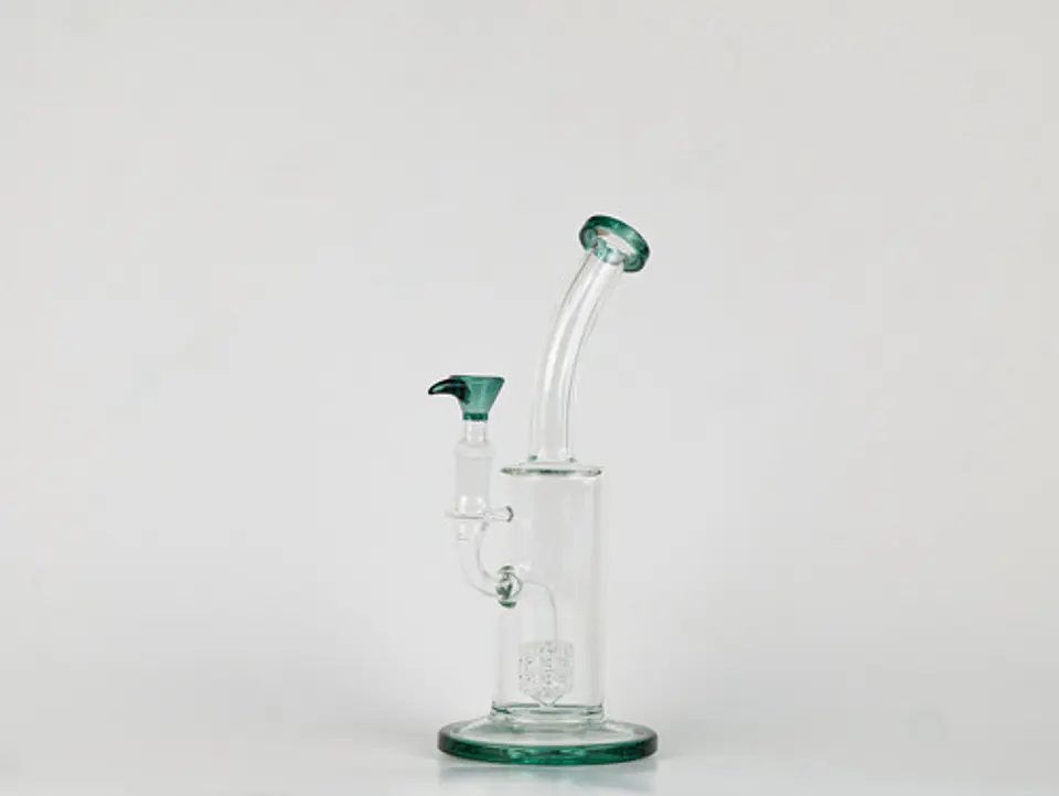 Bong Pyrex Dab Rig Swirl | 21cm | + Quemador Unico De Regalo 1