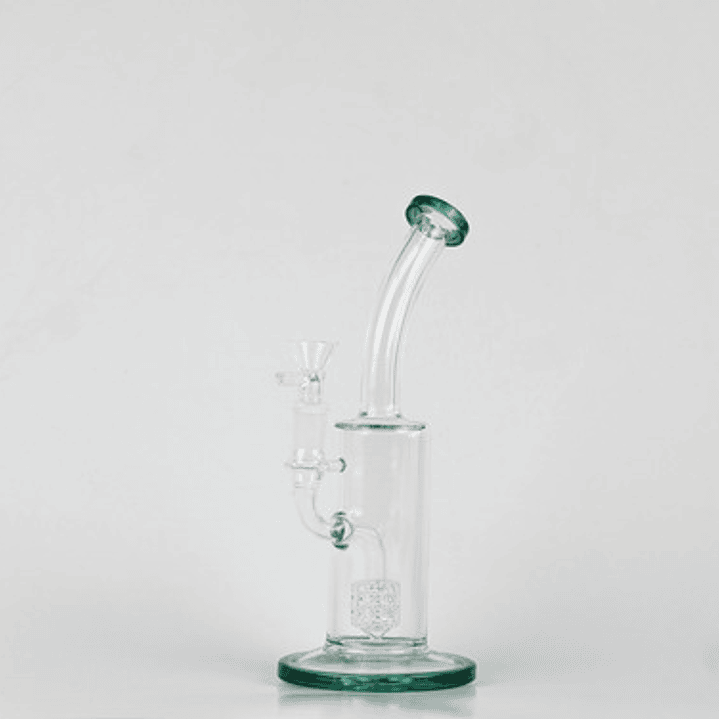 Bong Pyrex Dab Rig Swirl | 21cm | + Quemador Unico De Regalo 2