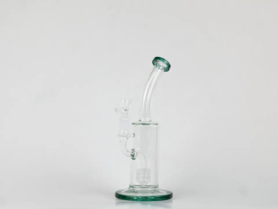 Bong Pyrex Dab Rig Swirl | 21cm | + Quemador Unico De Regalo 2