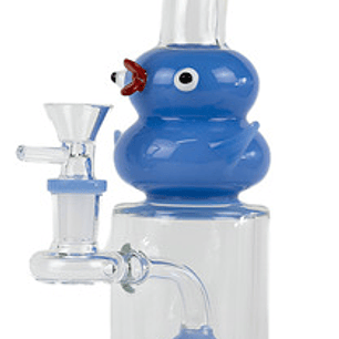Bong Pyrex Unico | Blue Duck 30cm | + Quemador Gratis