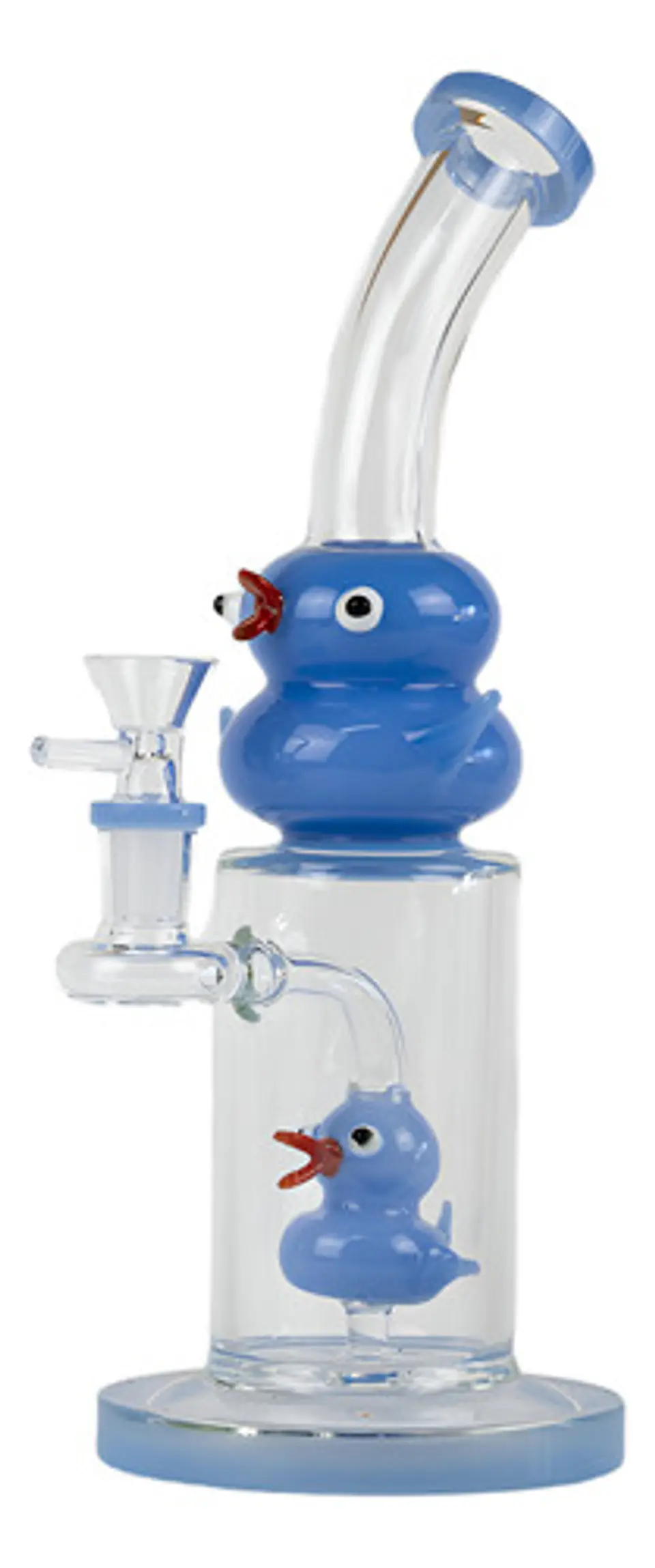 Bong Pyrex Unico | Blue Duck 30cm | + Quemador Gratis 2
