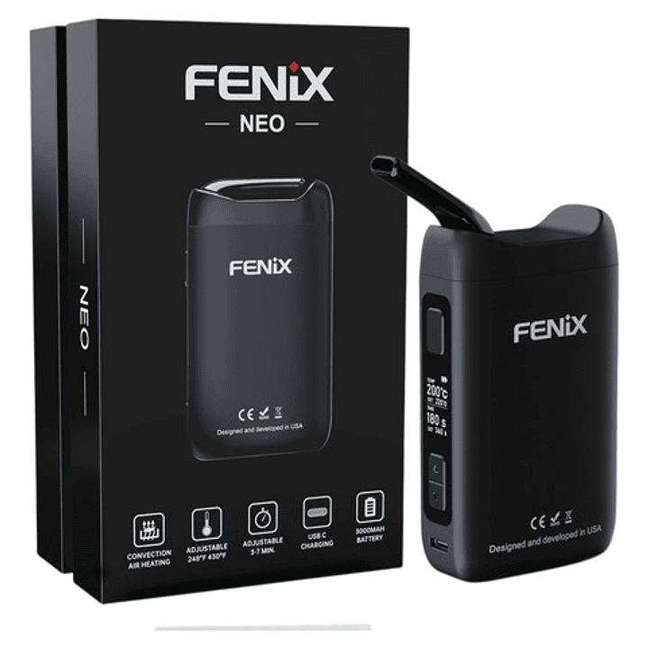 Vaporizador De Hierbas Fenix Neo | Camara Titanio | 3000mah 3