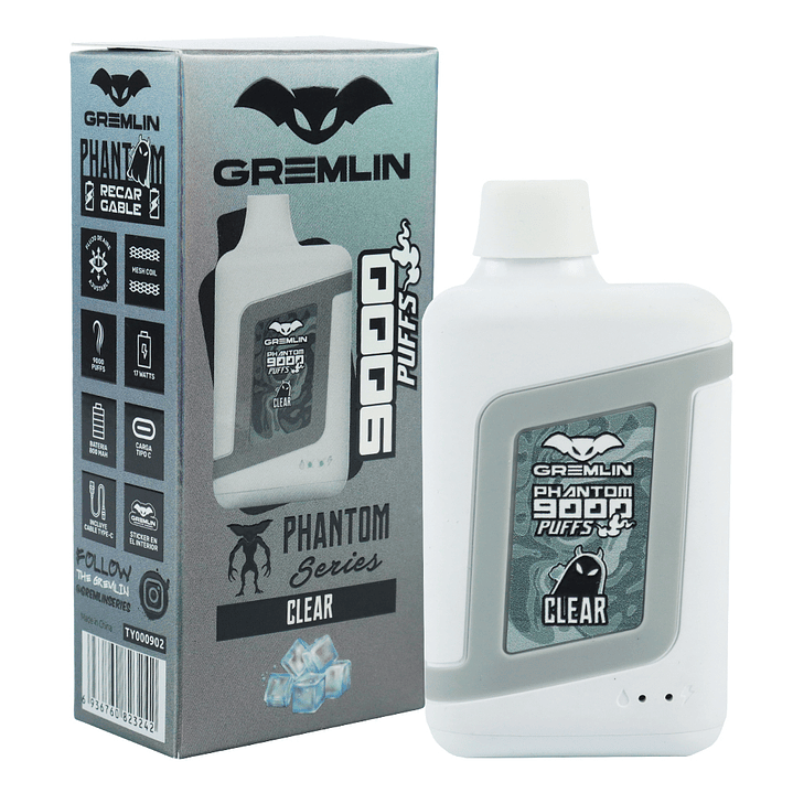 Vaporizador Desechable Gremlin Phantom 9000 Puffs  4