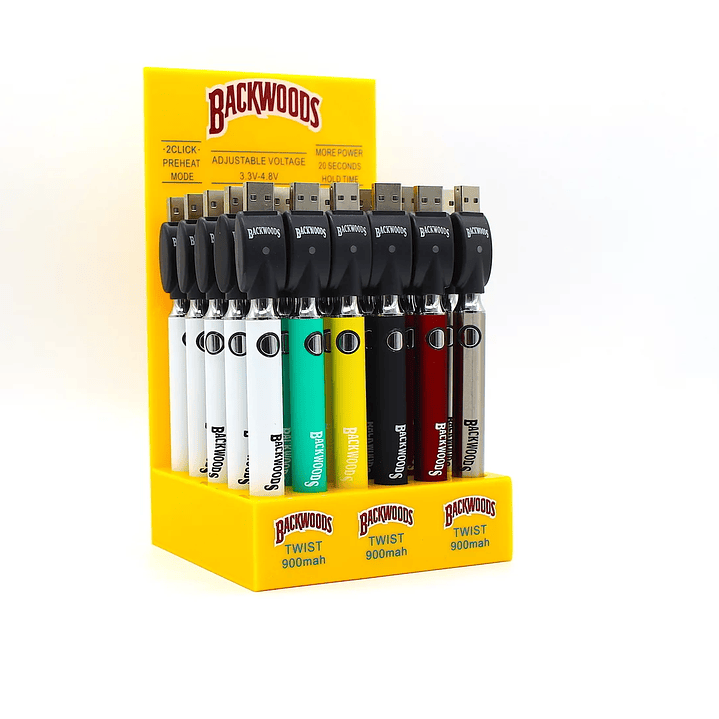 Vaporizador Backwoods Twist Para Cartridges ( 30 Unidades) 1
