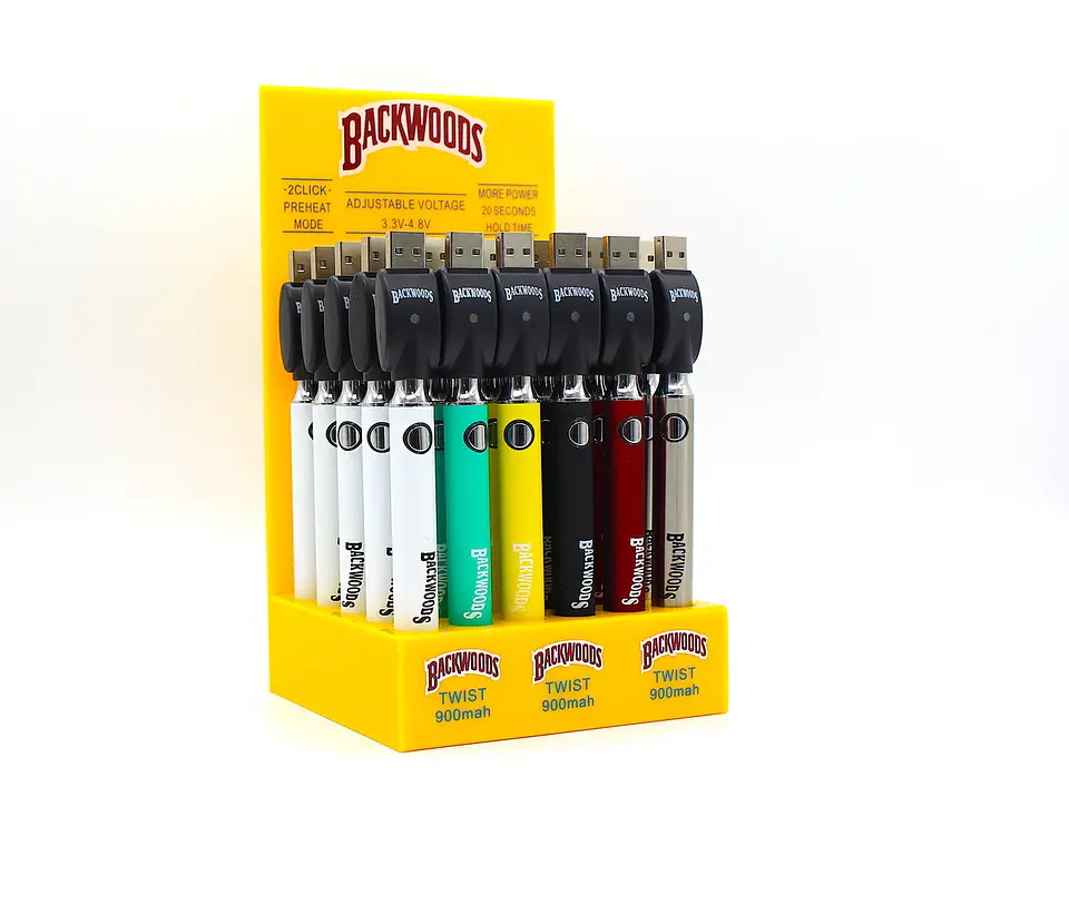 Vaporizador Backwoods Twist Para Cartridges ( 30 Unidades) 1