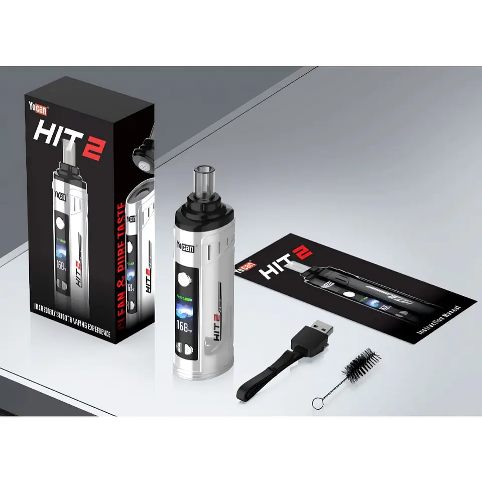 Vaporizador De Hierbas Yocan Hit 2 - Pantalla Led Smart 8