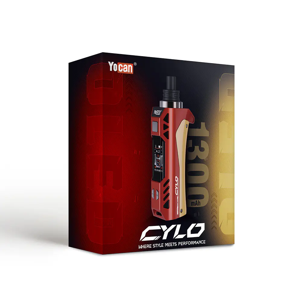 Vaporizador Extracciones Yocan Cylo | Pantalla Smart Led 9